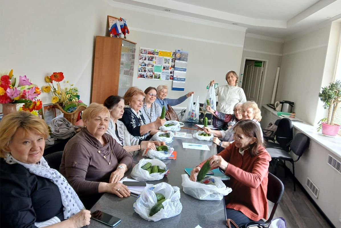 Овощи для пожилых и социально незащищенных людей